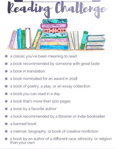 Modern Mrs. Darcy 2018 Reading Challenge