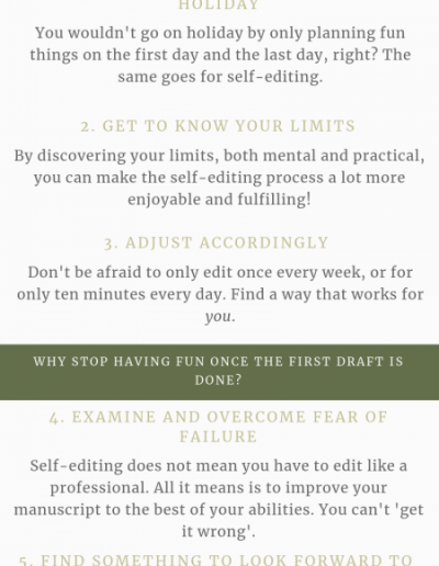 6 Ways to Have Fun While Self-Editing, from Willow Editing